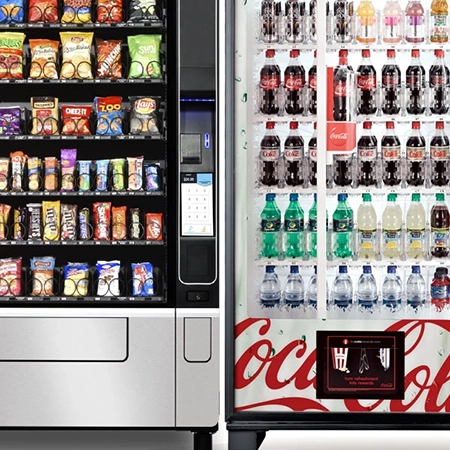 Vending machines in a Atlanta break room